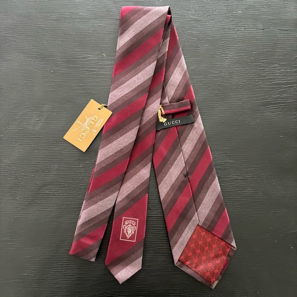 NWT GUCCI Men’s Silk Tie - Picture 7 of 9